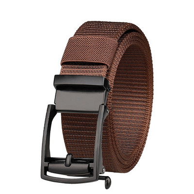 Novi najlonski remen s automatskom kopčom bez zuba, muški platneni remen za slobodno vrijeme na otvorenom, prozračni platneni remen, muški remen za hlače za sve vrste hlača