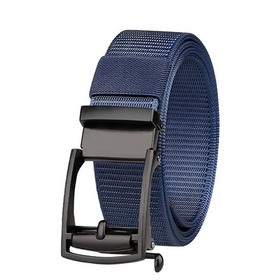 Novi najlonski remen s automatskom kopčom bez zuba, muški platneni remen za slobodno vrijeme na otvorenom, prozračni platneni remen, muški remen za hlače za sve vrste hlača