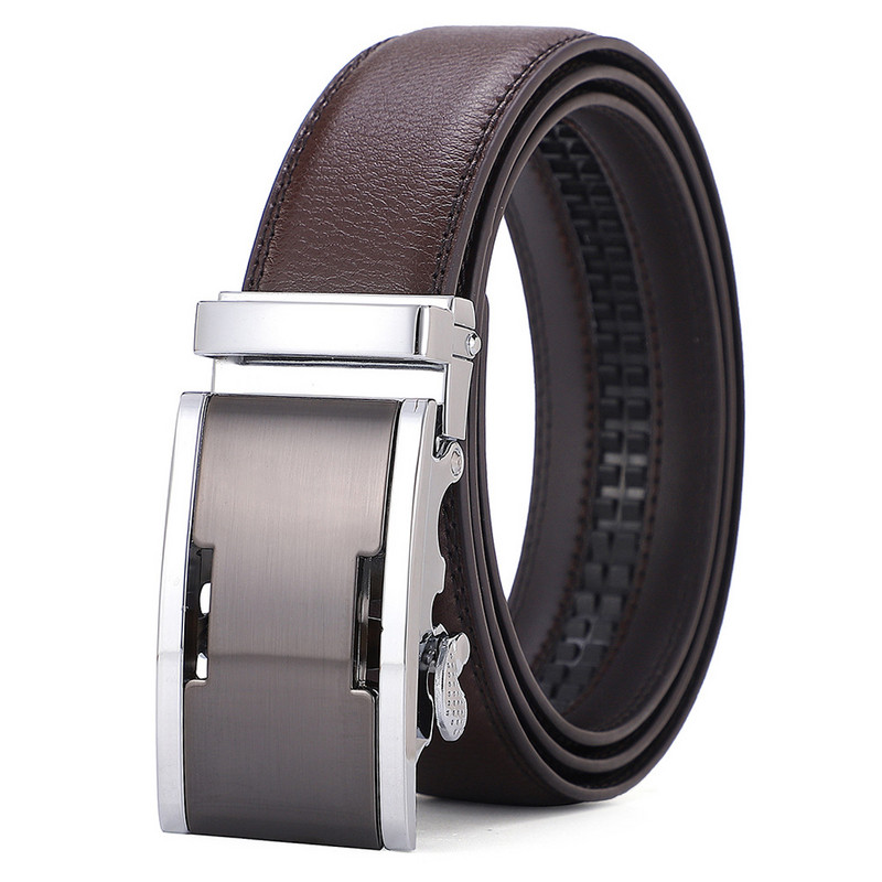 Vyriškas diržas, automatinis sagtis, odiniai diržai vyrams Aukštos kokybės dizainerio sukurto juosmens diržas vyriškas diržas prabangių prekių ženklų 3,5 cm Ceinture Homme