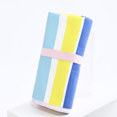 Prinditud kiirelt kuivav piiblirätik ujumisspordirätik Kiirelt kuivav kaasaskantav reisirannarätik suure suurusega rannavannirätiku matt Aquatic