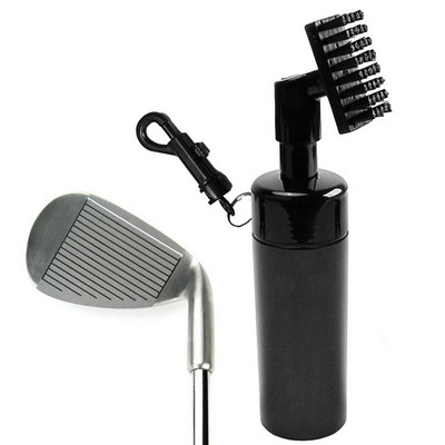 Golf Club Brush Leakproof Golf Cleaning Spray With Handle Spray Proof Water Dispenser Golf Cleaning Kits Portable Press Type