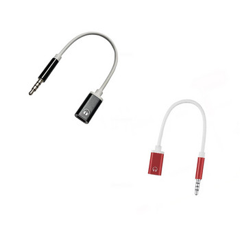 3,5 mm мъжки към Type-c женски Aux кабел за слушалки, преобразувател Type-C към 3,5 mm жак, преобразувател, аудио адаптерен кабел за слушалки, 1 бр.