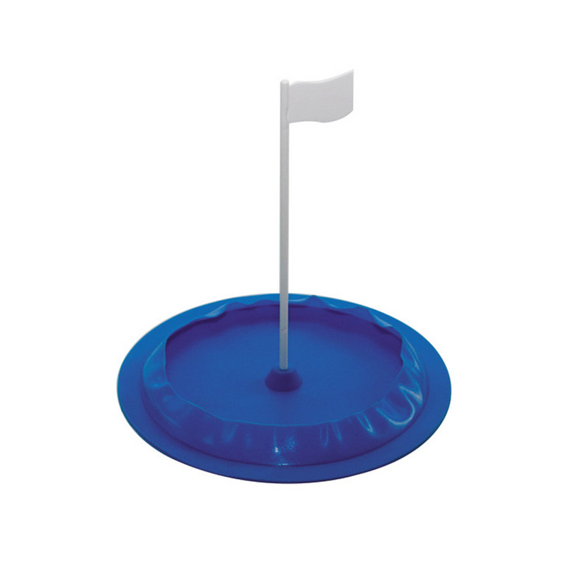 Golf Putting Trainer Hordozható gyakorló Putt Cup edzéssegéd zászlóval