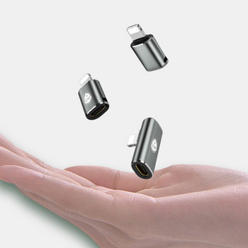 Προσαρμογέας γρήγορης φόρτισης USB Type-C 20W για IPhone 11 12 13 14 USB C Γυναικείο σε Φωτιστικό Αρσενικό ίσιο μετατροπέα αγκώνων κεφαλής