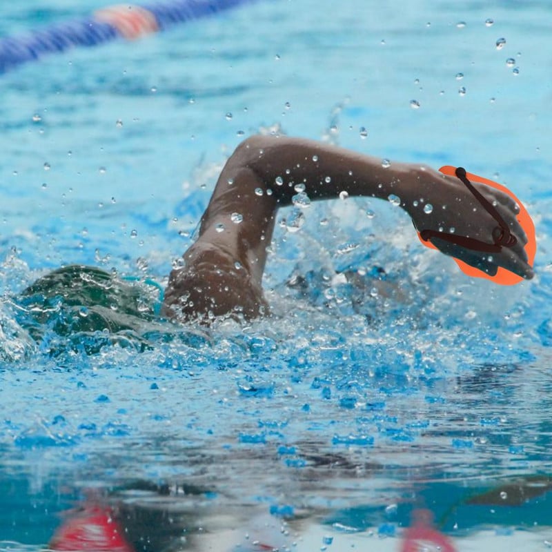 1 paari ujumismõla käsi reguleeritava rihmaga mitmevärviline ujumistreeningvarustus naistele meestele lastele Drop Shipping