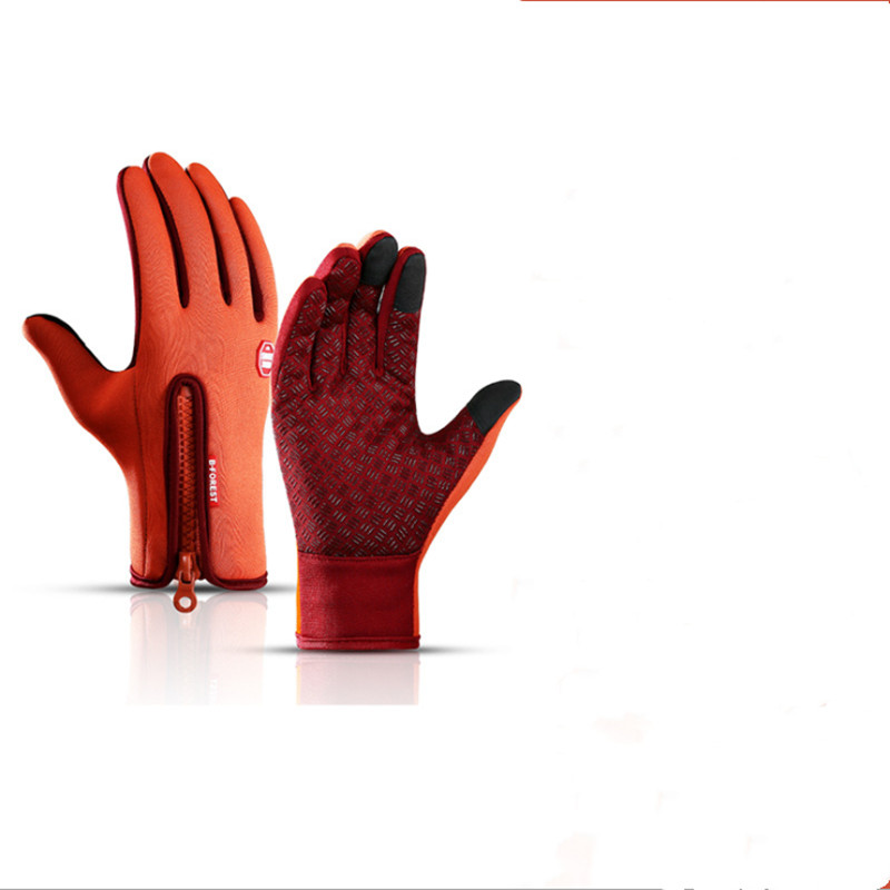 Zimske sportske rukavice za vožnju na otvorenom Vjetrootporne vodootporne termo rukavice za muškarce Žene zimske biciklističke rukavice