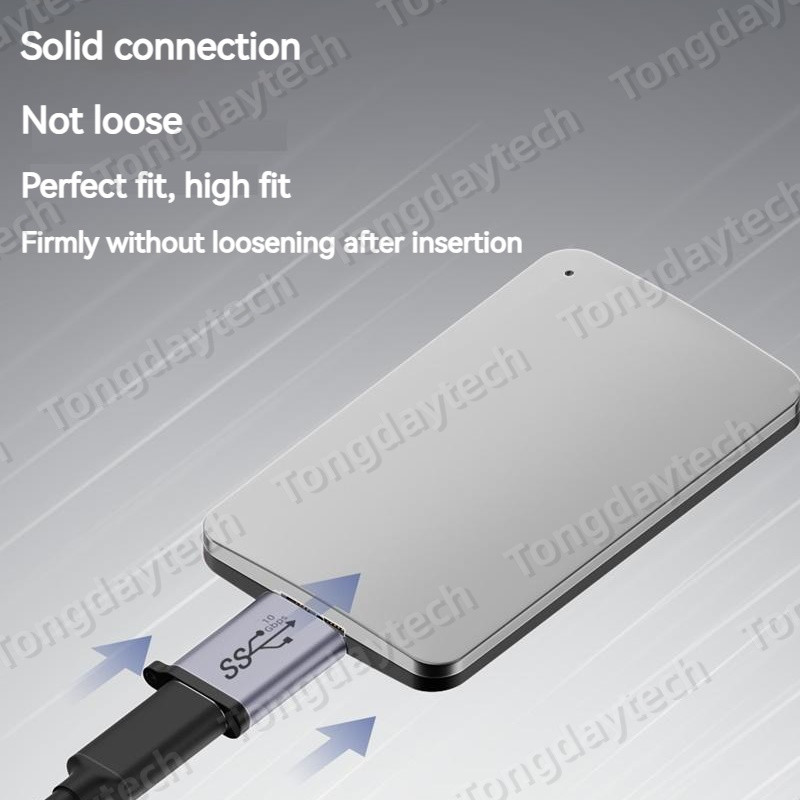 Metallist Micro B OTG adapteri isane C-tüüpi USB 3.0 andmeedastusmuundur Samsung S5 Note3 välise kõvaketta kettakarbi HDD jaoks