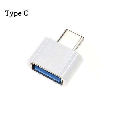 Universal Micro USB Type C Μετατροπέας προσαρμογέα Mini OTG για Samsung Xiaomi Huawei Android USB C Υποδοχή κεφαλής φόρτισης