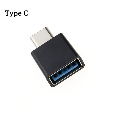 Universal Micro USB Type C Μετατροπέας προσαρμογέα Mini OTG για Samsung Xiaomi Huawei Android USB C Υποδοχή κεφαλής φόρτισης