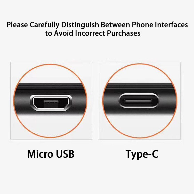 Universal Micro USB Type C Μετατροπέας προσαρμογέα Mini OTG για Samsung Xiaomi Huawei Android USB C Υποδοχή κεφαλής φόρτισης