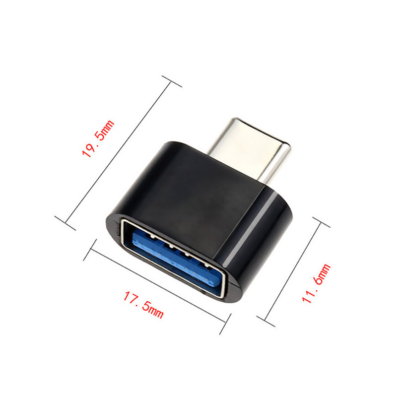Universal Micro USB Type C Μετατροπέας προσαρμογέα Mini OTG για Samsung Xiaomi Huawei Android USB C Υποδοχή κεφαλής φόρτισης