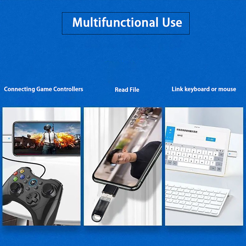 Universal Micro USB Type C Μετατροπέας προσαρμογέα Mini OTG για Samsung Xiaomi Huawei Android USB C Υποδοχή κεφαλής φόρτισης