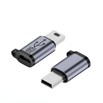 Τύπος C Θηλυκό σε Micro USB Τύπος C Θηλυκό σε Mini USB Micro USB Θηλυκό σε Type C Προσαρμογέας σύνδεσης Micro USB Θηλυκό σε Mini USB