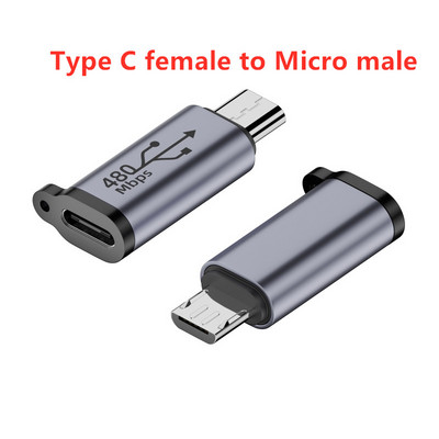 C tipo lizdas prie mikro USB C tipo lizdas - mini USB mikro USB lizdas - C tipo mikro USB lizdas - mini USB jungties adapteris