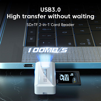 Elough USB 3.0 Card Reader TF SD OTG Memory Card 2 In1 Cardreader Micro SD Adapter PC Laptop PC Smart Memory Laptop