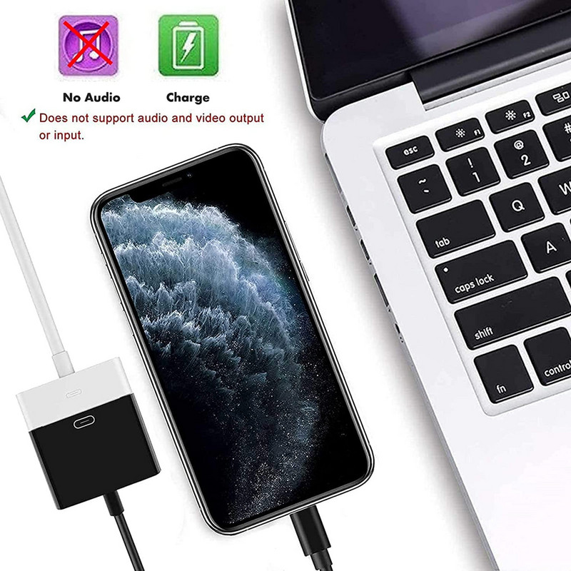 „Lightning“ į 30 kontaktų adapteris su kabelio laido sinchronizavimo keitiklio įkrovimo palaikymu telefonui 13/13PM/12PM/11PM/XS/8P