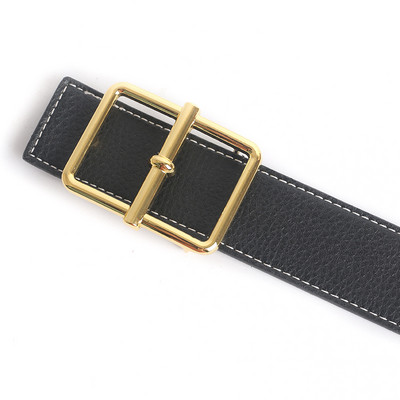 Ανδρική ζώνη με πόρπη με καρφίτσα κορυφαίας επωνυμίας σχεδιαστή 2023 Γυναικεία ζώνη υψηλής ποιότητας Γνήσιο δερμάτινο λουράκι φορέματος για τζιν Κόκκινη ζώνη