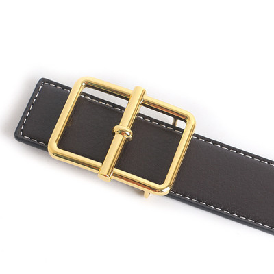 Ανδρική ζώνη με πόρπη με καρφίτσα κορυφαίας επωνυμίας σχεδιαστή 2023 Γυναικεία ζώνη υψηλής ποιότητας Γνήσιο δερμάτινο λουράκι φορέματος για τζιν Κόκκινη ζώνη