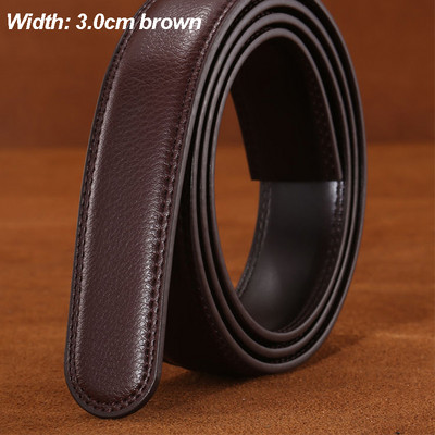 Peata vöörihm 3,0 cm automaatne pannal, pannal, nahast ärireiside tööriistad disain veisenahast litši mustriga peata vöö