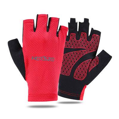 2022 új szilikon csúszásmentes félujjas horgászkesztyű férfi női légáteresztő nyári sportkesztyű edzőterem fitnesz kerékpáros halkesztyű