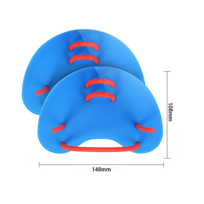 HOT Silikoonist ujumisaeru ohutu veespordiga Sukeldumiskindad Ujumismõla ujumissõrmekatted