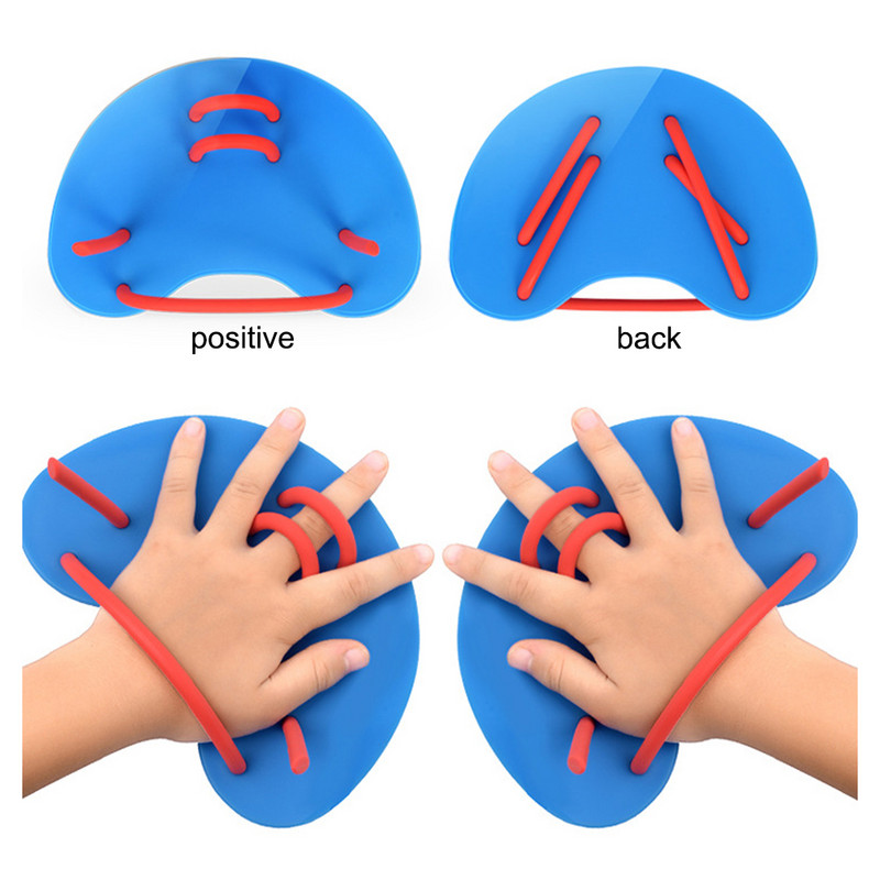 HOT Silikoonist ujumisaeru ohutu veespordiga Sukeldumiskindad Ujumismõla ujumissõrmekatted