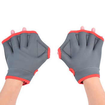 1 чифт Мъже Жени Неопренови ръкавици за гмуркане Гребла за гмуркане с шнорхел Плувни гребла Устойчиви на надраскване предпазители за ръце