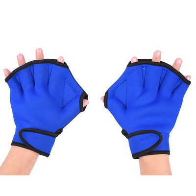 1 pár férfi női neoprén búvárkesztyű snorkeling úszólapátok tenyérhálós karcálló kézvédő védőburkolat