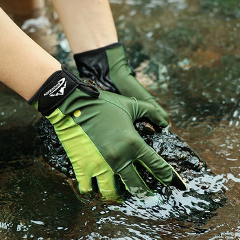 Γάντια υποβρύχιο ψάρεμα Ελαφρύ γάντια σερφ για κωπηλασία Ελαστικά αντιολισθητικό άνετο εξοπλισμό για θαλάσσια σπορ
