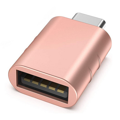 USB C3.1 Αρσενικό σε USB3.2 Θηλυκό Προσαρμογέας κράματος ψευδαργύρου Μεταφορά δεδομένων & φόρτιση Μετατροπέας USB C OTG για Macbook Air/Pro Laptop Ipad