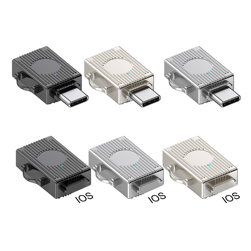 Tüüp C - USB3.0 OTG-liides Plug and Play USB C - USB OTG-adapter tsingisulamist USB-C-muundur Apple`i mobiiltelefoni sülearvuti jaoks