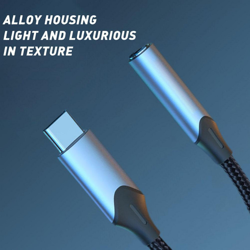 Lightning-3,5 mm-es fülhallgató Bluetooth-csatlakozó digitális audioadapter konverter C típusú DAC Hi-Fi audio Aux adapter iPhone-hoz