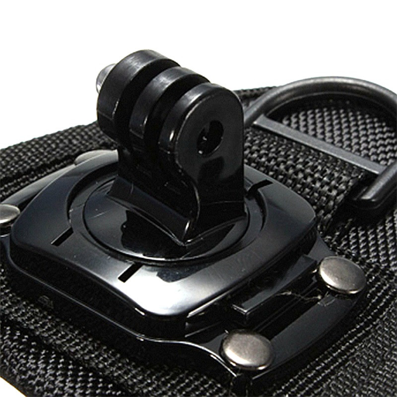 360-kraadine randmerihma rihma statiivi kinnitus GoPro Hero Xiaomi Yi OSMO MAX SJCAM SJ5000 kaamera adapterile Go Pro jaoks