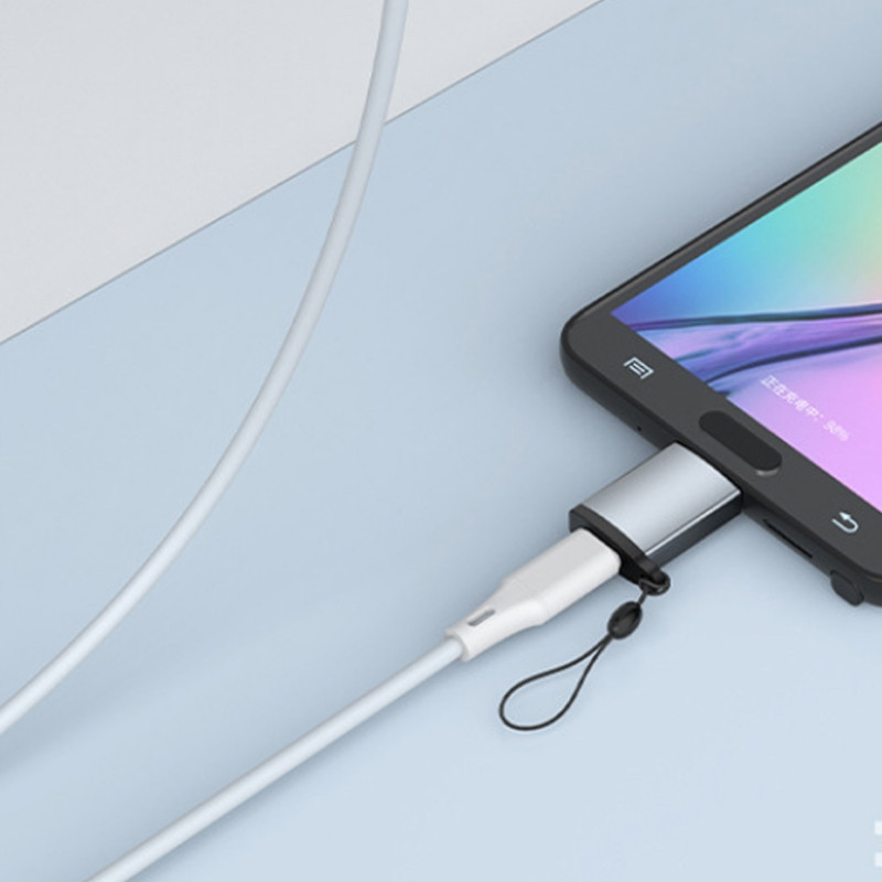 L74B Type-C–Micro B adapter külső merevlemezhez, okostelefon- vagy táblagép-átalakítóhoz, kényelmes kiránduláshoz, utazáshoz