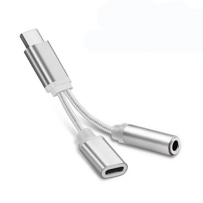 Univerzális kompatibilitás Hordozható USB C kábel Kényelmes, innovatív, kiváló minőségű audio csatlakozó töltő mobiltelefon tartozék