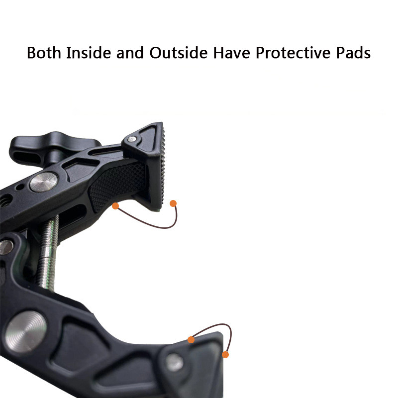 Kamerabilincs-tartozékok Betöltés fém kerékpár motorkerékpár kormányrúdhoz DSLR Gopro Hero 7/8/9/10/11 /Insta 360 X3