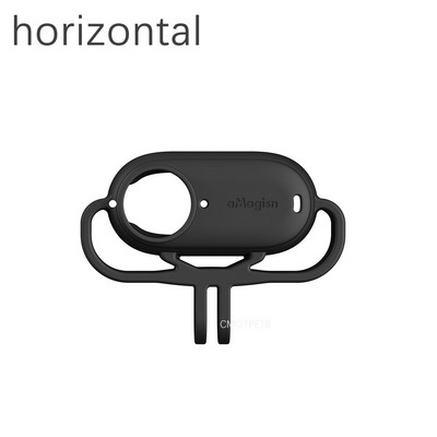 Põrutuskindel silikoonümbris Insta360 Go 3 kaitseraamiga kinnitusega 1/4 keermega adapter Insta360 Go3 kaitsekatte puuri jaoks