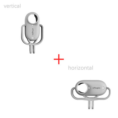 Põrutuskindel silikoonümbris Insta360 Go 3 kaitseraamiga kinnitusega 1/4 keermega adapter Insta360 Go3 kaitsekatte puuri jaoks