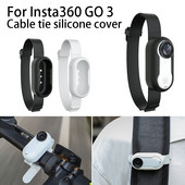 Για Insta360 GO 3 Αξεσουάρ: Γραβάτες προέκτασης σπορ καλωδίου, προστατευτική θήκη σιλικόνης Λουράκι κάμερας για Insta360 GO3 Θήκη σιλικόνης