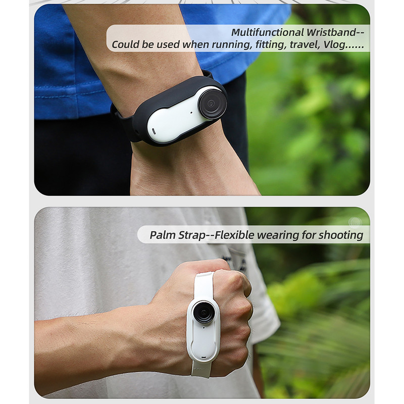 Για Insta360 GO 3 Αξεσουάρ: Γραβάτες προέκτασης σπορ καλωδίου, προστατευτική θήκη σιλικόνης Λουράκι κάμερας για Insta360 GO3 Θήκη σιλικόνης