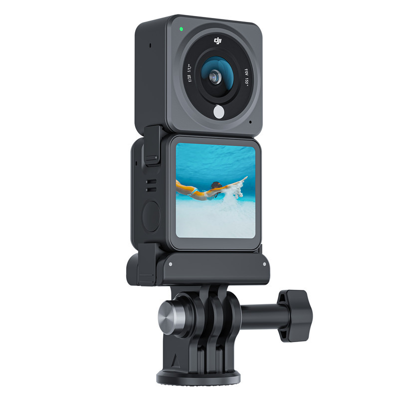 Magnetiline kuulliigendi adapter Action 2 1/4 liidesega kinnitusklamber DJI Osmo Action 2 spordikaamera tarvikutele