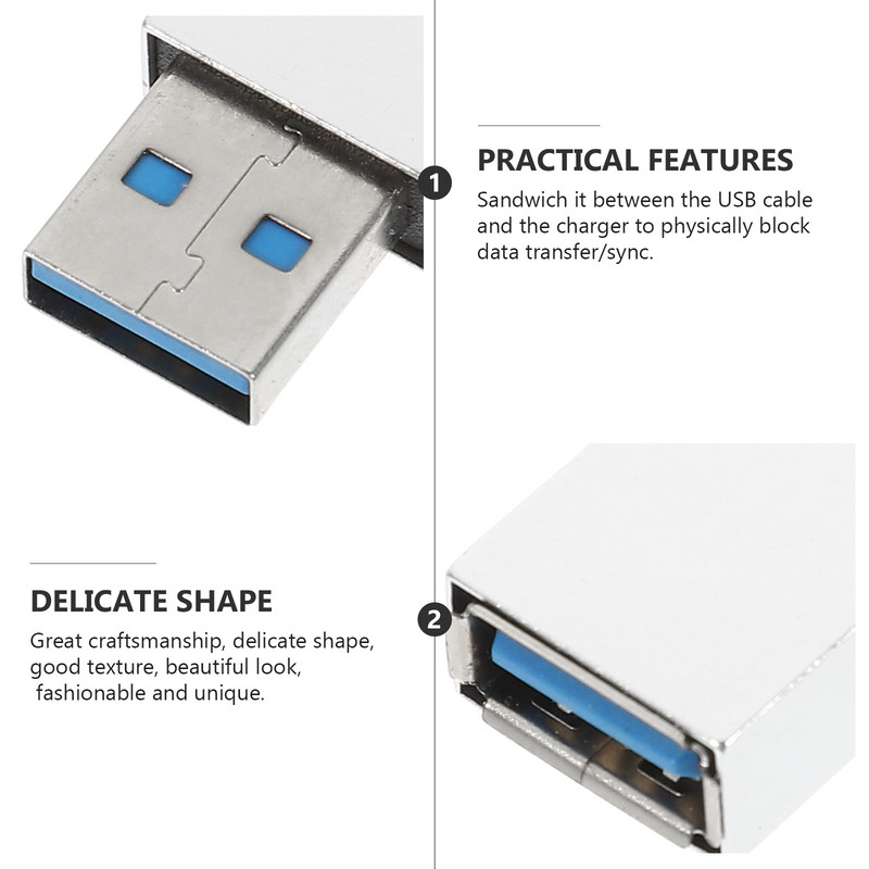 Mobiililaadijad Telefoniadapter Blokeeriv sünkroonimiskaitse Laadimine Metallimahla tungrauaga tõkestamise büroo