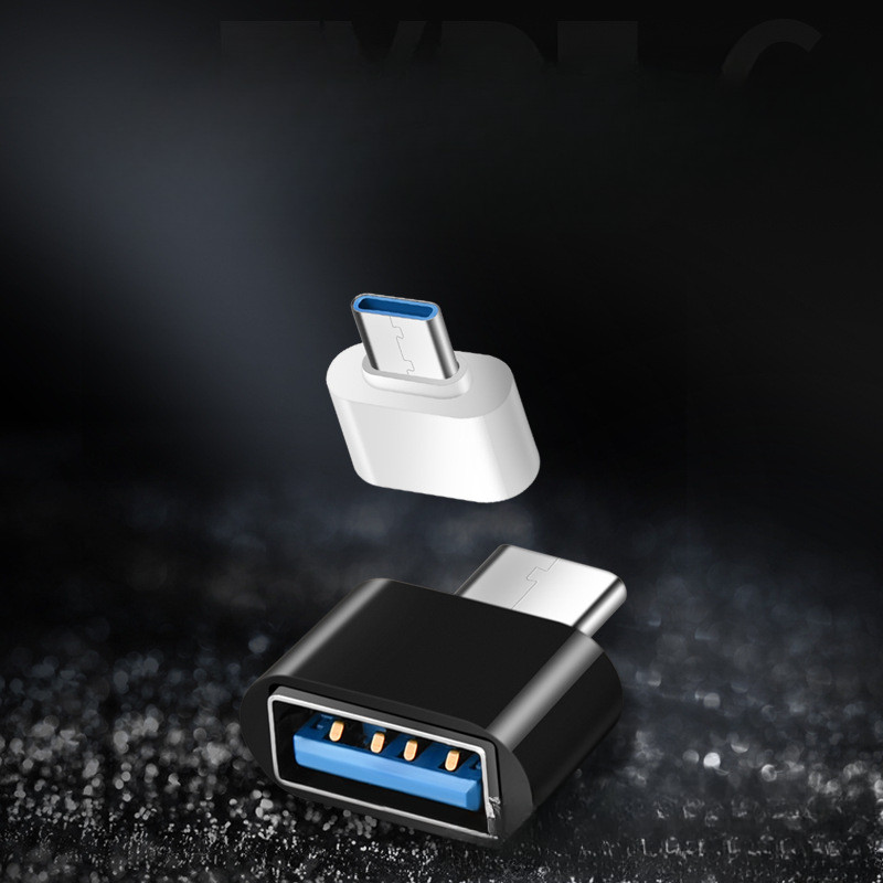 1 PC mini-USB 3.1 C isane-USB-adapter, tüüp C - USB 2.0 emane konverter