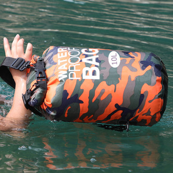 2L/5L/10L/20L Външна суха водоустойчива чанта Суха чанта с торба Водоустойчиви плаващи сухи чанти за екипировка за разходка с лодка, риболов, рафтинг, плуване
