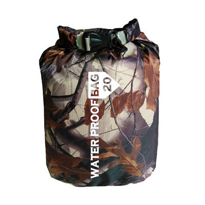 2L/5L/10L/20L Ξηρά αδιάβροχη τσάντα εξωτερικού χώρου Σάκκος ξηρής τσάντας Αδιάβροχες πλωτές τσάντες ξηρού εξοπλισμού για ψάρεμα με βαρκάδα, ράφτινγκ κολύμπι