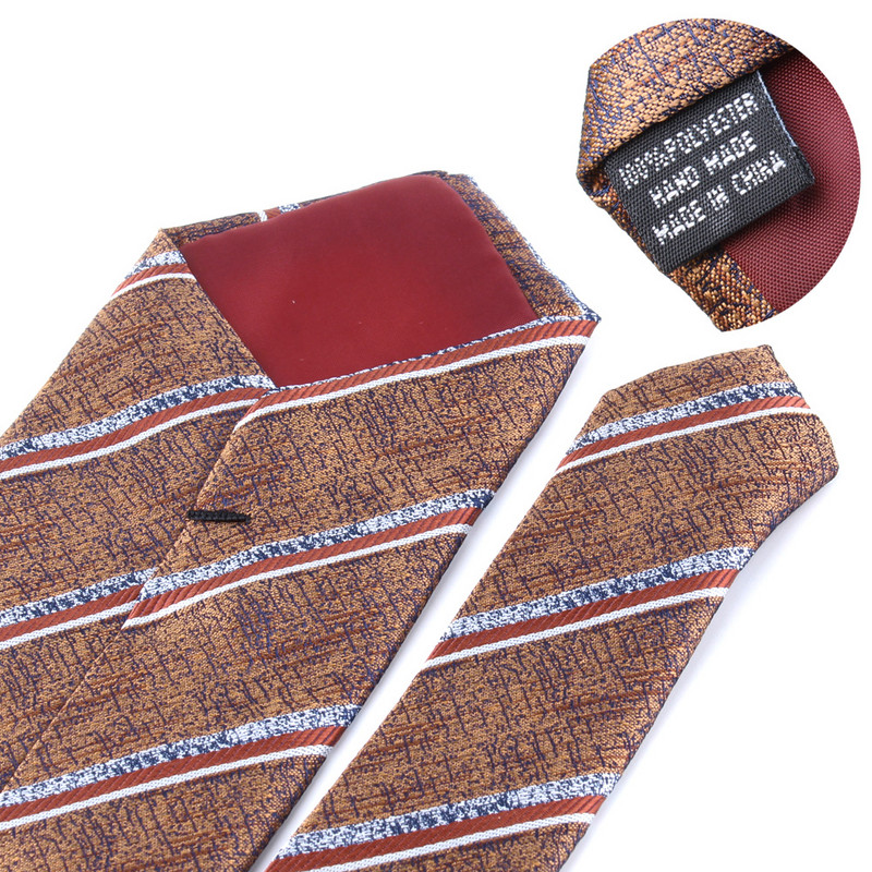 Nauji dryžuoti kaklaraiščiai vyrams Moterų kasdieniai gėlėti austi kaklaraištis kostiumai vestuviniai kaklaraištis jaunikiui Verslo vyrų kaklaraištis Gravata vyriškos dovanos