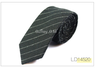 Új divatos férfi nyakkendő 100% pamut nyakkendő férfiaknak kauzális csíkos nyakkendő férfiaknak Bussines Corbatas vőlegényparti karcsú nyakkendők