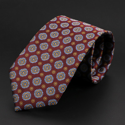 Uus moodne meeste lips 7,5 cm triibuline lilleline Paisley roheline tumedat värvi lips Fit pulmapidu Koosolek äri õhuke kitsas kraat