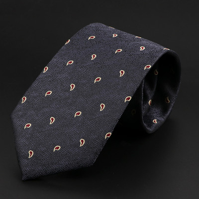 Uus moodne meeste lips 7,5 cm triibuline lilleline Paisley roheline tumedat värvi lips Fit pulmapidu Koosolek äri õhuke kitsas kraat