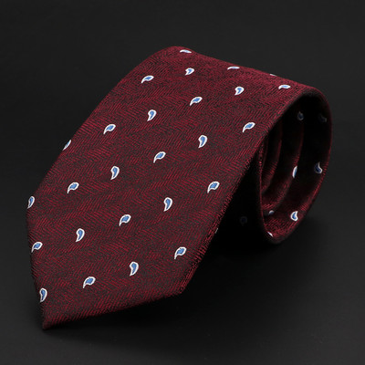 Uus moodne meeste lips 7,5 cm triibuline lilleline Paisley roheline tumedat värvi lips Fit pulmapidu Koosolek äri õhuke kitsas kraat